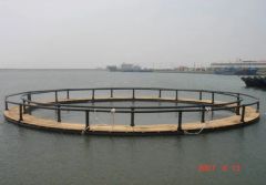 Tuna Net Cage for Mediterranean Fish Farming Frame HDPE Color Black Trademark QH Material HDPE Condition New Warranty 1 - Image 1