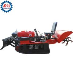Farm Use 25HP Seated-on Crawler Diesel Tiller with Attachments - Image 4