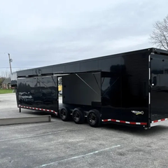 Enclosed Trailers / Enclosed ATC Car Trailer 2026 28ft. Aluminum ROM 550 w/LifeTrac & Large Escape Door 5951 - Image 2