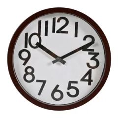 Electronic Timing LCD Wall Quartz Clock Plastic Frame - Image 5