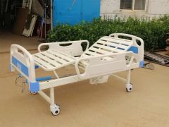 Manual Hospital Bed Double Crank Hospital Bed Two Function Hospital Bed - Chengdu Ample Import and Export Co., Ltd.