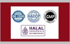 ISO, HACCP, HALAL, MSDS, COA certificate from Dwi Sinar Cahaya