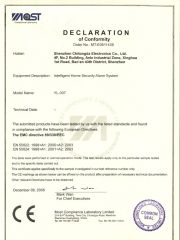 CE Certificate certificate from Shenzhen Chitongda Electronic Co., Ltd.