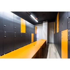 Durable Moisture-Resistant High Pressure HPL Laminate Multi-Tier Filing Cabinet Locker with Digital Locks - Image 5