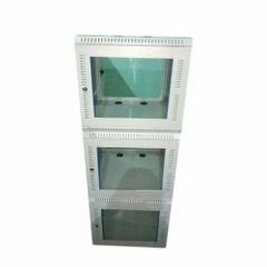 Grey Server Rack Height 9u Color GREY Depth 500 Mm Shape Rectangular Material Mild Steel Is It Lockable Lockable Networking Type LAN, - Image 1