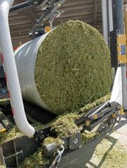 Barley, oat, ryegrass, corn silage Place of Origin Europe Packaging Roll wrapped bales - Image 1