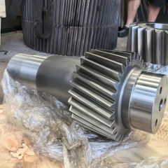 Custom Precision Spiral Bevel Alloy Steel Gear Shafts - Anshan Metal Co., Ltd.