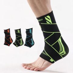 Dorrella Adjustable Sports Protection Strain Wraps Bandages Elastic Ankle Support Brace - Image 2
