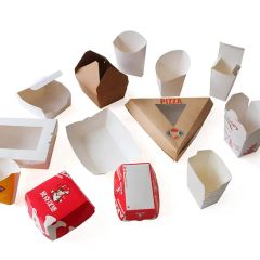 Precision Triangle Pizza Box Paper Box Making Machine Hamburger Box Forming Machine - Image 3