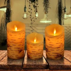 Home Decoration Rechargeable Flameless LED Candle with Remote - Image 1