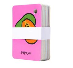 Colorful English Word Learning Early Education Cognitive Card Flash Card Playing Card - Image 3