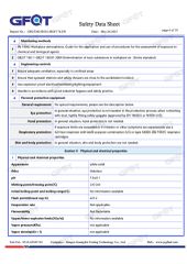 MSDS/SDS certificate from Jiangsu Right Import&Export Co., Ltd.