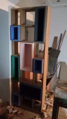 Partition Color Multi Material Wooden Appearance - Image 2