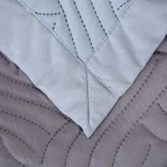 Warm Bed Throws Polyester Coverlet Quilted Ultrasonic Bedspread - Image 2