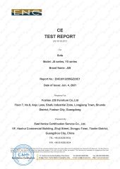 CE certificate from Foshan J2S Furniture Co., Ltd.