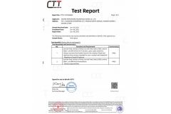 CTT Certificate certificate from Wuhan Xinhuahang Household Goods Co., Ltd.