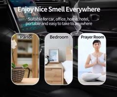 Wholesale Triangle Shell Portable Incense Burner Bukhoor Scent Diffuser - Image 4
