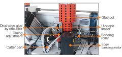 CNC Wood Curve Edge Banding Machine Origin China Weight 1330kg Trademark DLM HS Code 84609090 Certification CE Model NO. - Image 6