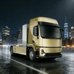 Modern Electric Tractor Boasting Advanced Driver Assistance and Safety Systems - Image 1