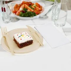 Biodegradable Disposable Cornstarch Knife Fork Spoon Disposable Tableware - Image 6