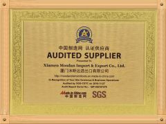 SGS certificate from Xiamen Mosdan Import & Export Co., Ltd.