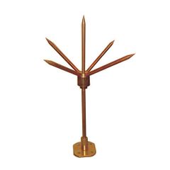 Zaral Lightning Arresters Brand Zaral Design Robust Length 4 Feet Coating Copper Durability High Voltage 5 - 500 kV Finish Impeccable Finish, - Image 1