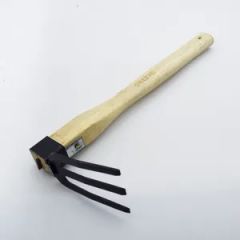 Mini Digging Tools 38cm Length Customizable Hoe Rake Cultivator Pick - Image 4
