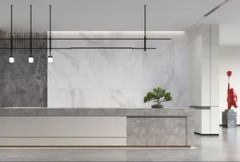 Wholesale High Quality Granite Slate Customized Marble Slab Reception Desk - Image 1