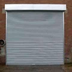 Industrial MS Rolling Shutter Style Full Height Position Exterior Durability Durable Material Mild Steel Surface Finish - Image 1