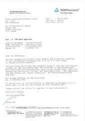 TUV certificate from YUYAO YONGCHUANG SOLENOID VALVE CO., LTD.