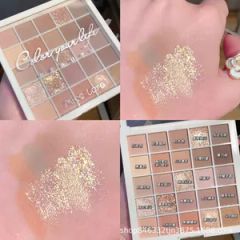 25 Color Eyeshadow Pearl Matte Makeup Multi-Color Eyeshadow Plate - Image 6