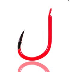 10PCS/Pack Iseama Red Carp Fishing Hook Color Red Shape Round Origin China Location Pond Trademark As show Model NO. TF-147546 - Image 1