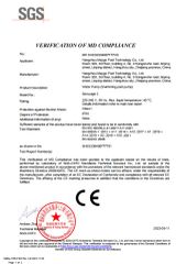 CE-1 certificate from Hangzhou Maygo Pool Technology Co., Ltd.