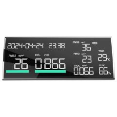 Multi Function Air Quality Monitor Temperature Humidity Monitor Gas Analyzers - Image 3
