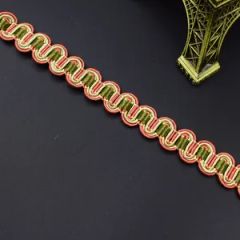 Weaving Sewing Craft Braid Trim Lace Webbing Size 10mm Style Trimming Pattern Stripes Origin Guangzhou Technics Knitted Trademark - Image 3