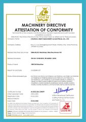 certificates certificate from Chizhou Jingyi Electromechanical Co., Ltd