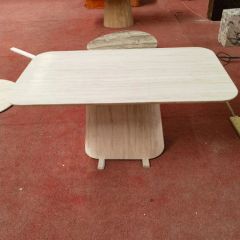 Luxury Customized Natural Stone Furniture Marble Top Stone Dining Table Coffee Table - Image 1