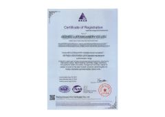 Certificates certificate from Dezhou Lufa Machinery Co., Ltd