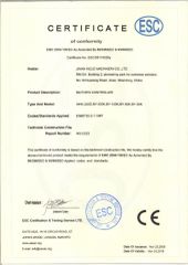 CE certification certificate of Jinan Kelid Machinery Co., Ltd. – certificate photo, supplier certificates section