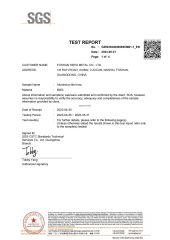 Product Inspection Report certificate of Foshan Hero Metal co., Ltd – certificate photo, supplier certificates section