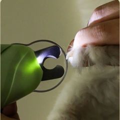 Safe Sharp LED Light Pet Nail Clipper with Built in Nail File - Image 6