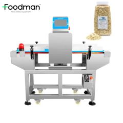 Ss Conveyor Metal Detector with Rejector for Dehydrated Onion and Food Processing - Foodman Optoelectronic (Shenzhen) Co., Ltd.