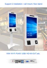 Multi-Language Touchscreen Self Service Payment Kiosk for Restaurant Food Ordering - Image 2