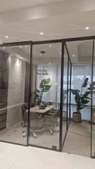 Aluminium Partition Fabrication Service, in Gurgaon Height 7-10 Feet Service Mode Offline Materials Used Aluminum Service Location/City - Image 4