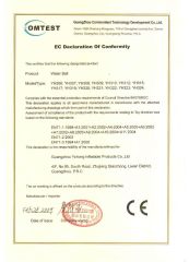 water ball CE certificate from Guangzhou Caixin Inflatable Products Co., Ltd.
