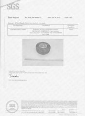 SGS for ADIDAS 2 certificate from Suzhou Chunsheng Environmental Protection Fiber Co., Ltd.