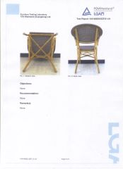 Products certificate certificate from Foshan Dream Gate Furniture Co., Ltd.