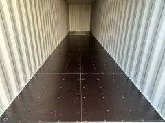 Standard Shipping Cargo Dry Container Beige Storage Container - Image 2