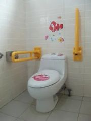 Bathroom Grab Bar with Cheap Price MOQ 2PCS Size 60cm Trademark ZN Diameter 35mm Folded Folded Sample Availalble Material - Image 2