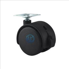 160 200 mm Industrial Heavy Duty Swivel Rubber Trolley Caster Brake Wheel - Jinan Hongsheng Industry Development Co., Ltd